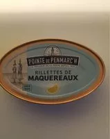 Mängden socker i Rillettes de maquereaux