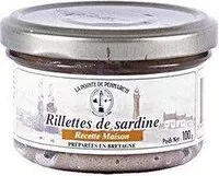 Mängden socker i Sardinen-rillettes "Rillettes De Sardine"