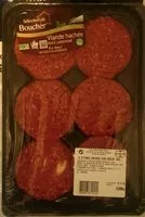 Mängden socker i 6 Steaks Hachés Pur bœuf Bio