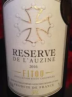 Mängden socker i Reserve de l'auzine