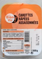 Mängden socker i Carottes Râpées Assaisonnées