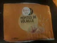 Mängden socker i Pépites de Volaille