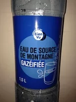 Mängden socker i Eau de source gazéifiée 