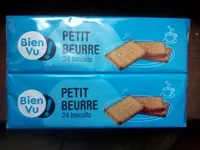 Mängden socker i Petit Beurre (lot de 2 paquets)