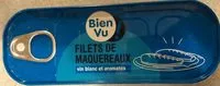 Mängden socker i Filets de maquereaux vin blanc et aromates
