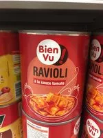 Mängden socker i Ravioli à la Sauce Tomate
