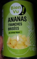 Mängden socker i Ananas tranches brisées