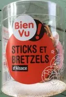 Mängden socker i Sticks et bretzels d'Alsace