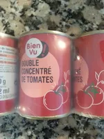 Mängden socker i Double concentré de tomates 28%