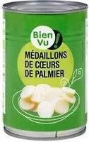 Mängden socker i Médaillons De Coeurs De Palmier Bien Vu,