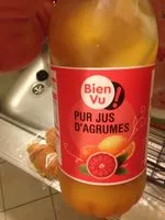 Mängden socker i Pur jus d'agrumes