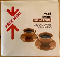 Mängden socker i Café moulu