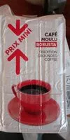 Mängden socker i Cafe moulu Robusta