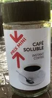 Mängden socker i Café soluble