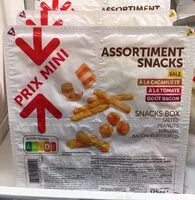 Mängden socker i Assortiment Snacks