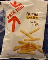 Mängden socker i Frites salées