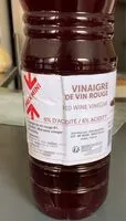 Mängden socker i Vinaigre de vin rouge