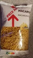 Mängden socker i Macaroni Pasta