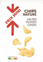 Mängden socker i Chips nature