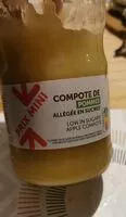 Mängden socker i Compote de pomme