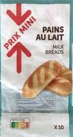 Mängden socker i 10 Pains au Lait