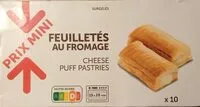 Mängden socker i Feuilletés au fromage