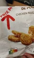 Mängden socker i Nuggets de poulet