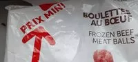 Mängden socker i Boulettes au boeuf