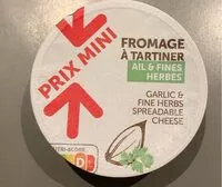 Mängden socker i Fromage Aile et Fines Herbes