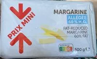 Mängden socker i Margarine