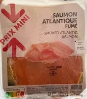 Mängden socker i Saumon Atlantique fumé