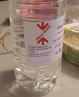 Mängden socker i Vinaigre d'alcool cristal