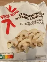 Mängden socker i Champignons de Paris émincés