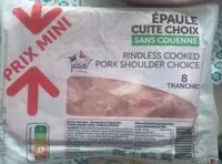 Mängden socker i Épaule cuite choix