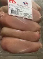 Mängden socker i Filets de poulet
