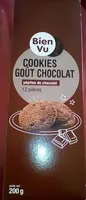 Mängden socker i Cookies goût chocolat Pépites de chocolat