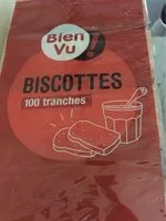 Mängden socker i Biscottes