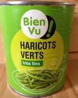 Mängden socker i Haricots Verts Très Fins