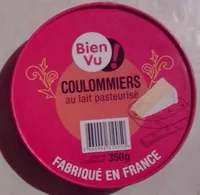 Mängden socker i Coulommiers au lait pasteurisé