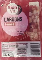 Mängden socker i Lardons fumés