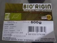 Mängden socker i Prune noire bio