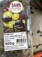 Mängden socker i Raisin noir midnight beauty