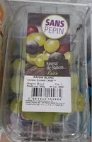 Mängden socker i Raisin blanc sans pépin