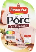 Mängden socker i Rôti de porc