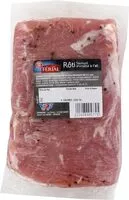 Mängden socker i Rôti de porc saumuré à l'ail - poids variable