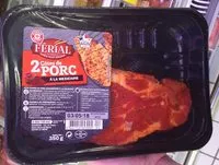 Mängden socker i 2 Côtes de Porc à la Mexicaine