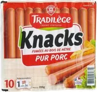 Mängden socker i 10 Knacks