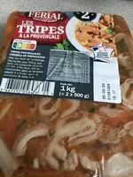 Mängden socker i Tripes à la provençale 500 g x 2 1