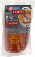 Mängden socker i Rôti de porc fumé ou 'Kassler'