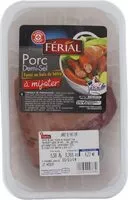 Mängden socker i Jarret fumé barquette - poids variable